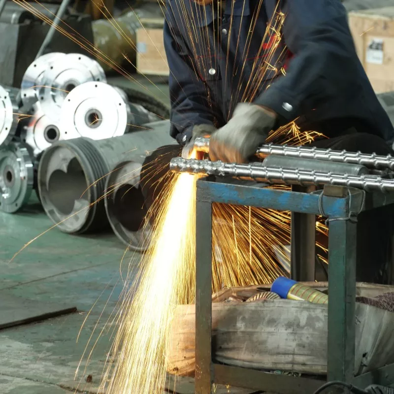 Giunsa pagsukod ang single screw ug barrel wear sa dili pa ilisan